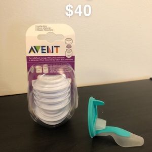 Avent sealing disc and 12 air vents